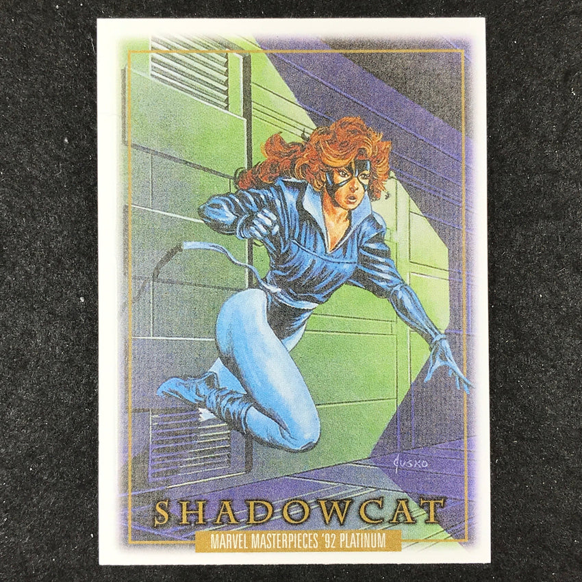 2024 Marvel Masterpieces '92 Platinum SHADOWCAT Base Canvas #75