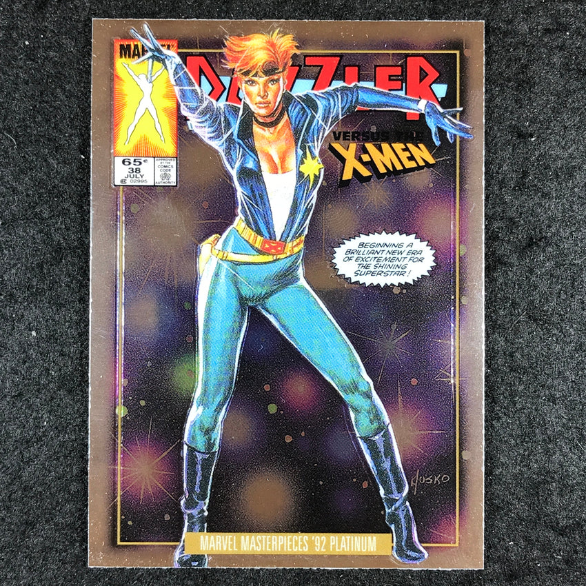 2024 Marvel Masterpieces '92 Platinum DAZZLER Variant Cover Base #20