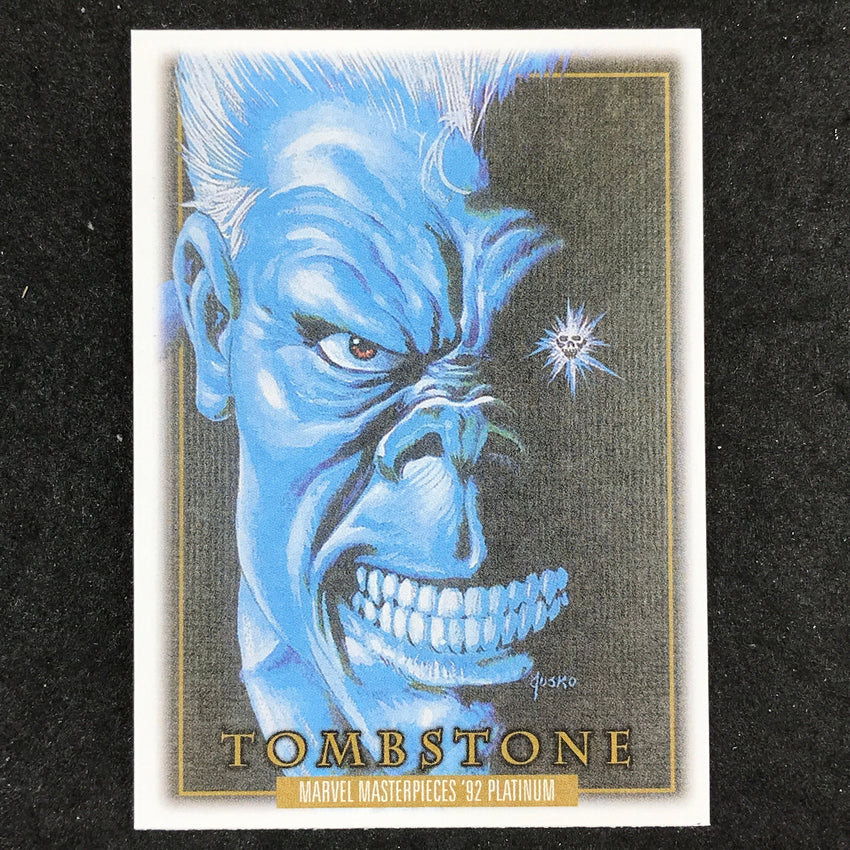 2024 Marvel Masterpieces '92 Platinum TOMBSTONE Base Canvas #99