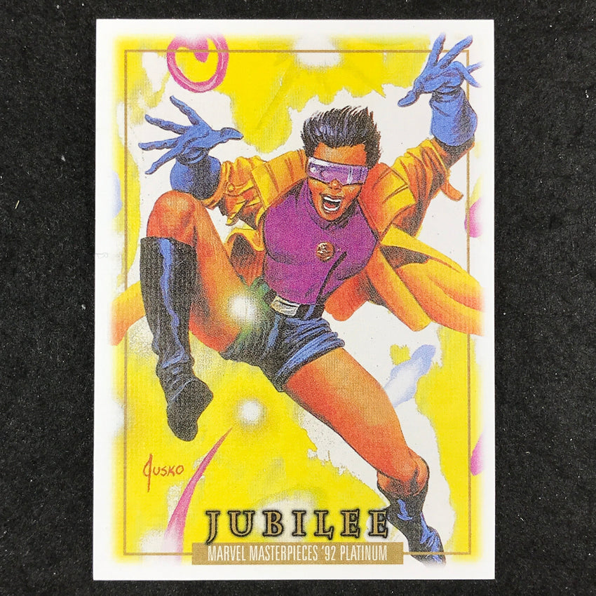 2024 Marvel Masterpieces '92 Platinum JUBILEE Base Canvas #100