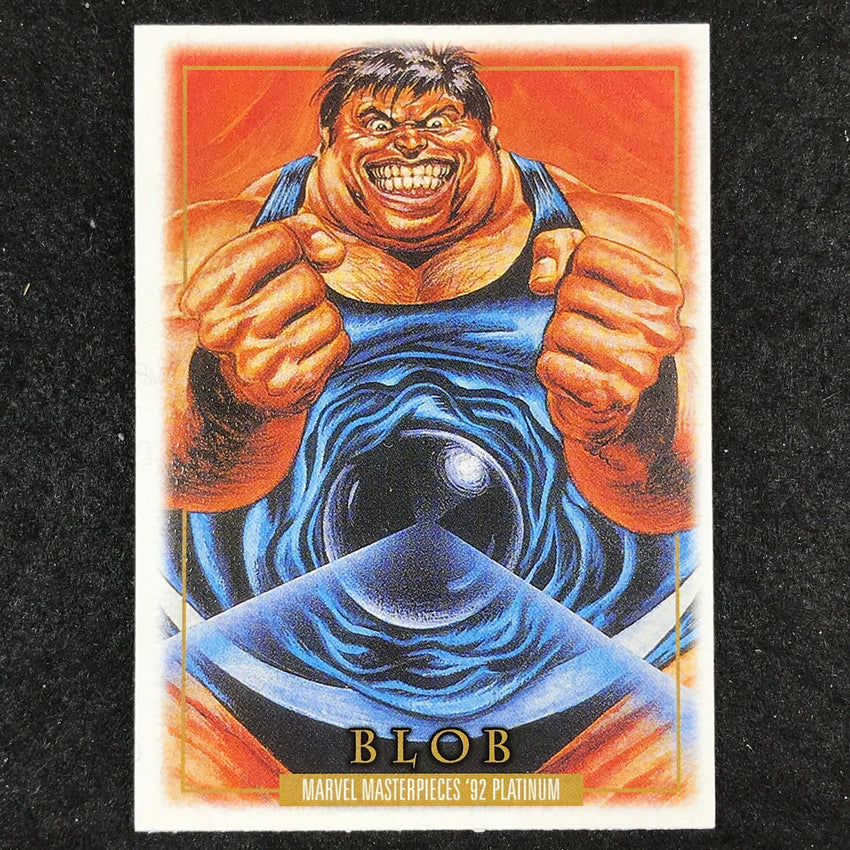 2024 Marvel Masterpieces '92 Platinum BLOB Base Leather #1
