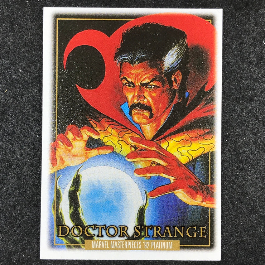2024 Marvel Masterpieces '92 Platinum DOCTOR STRANGE Base Leather #24
