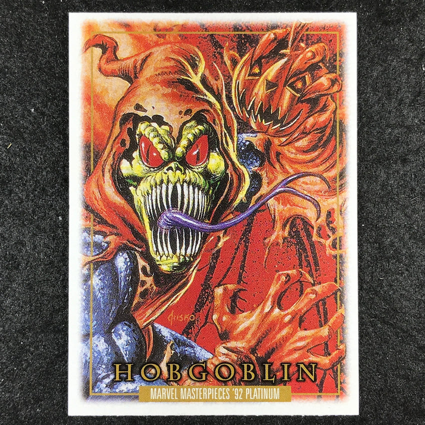 2024 Marvel Masterpieces '92 Platinum HOBGOBLIN Base Leather #33