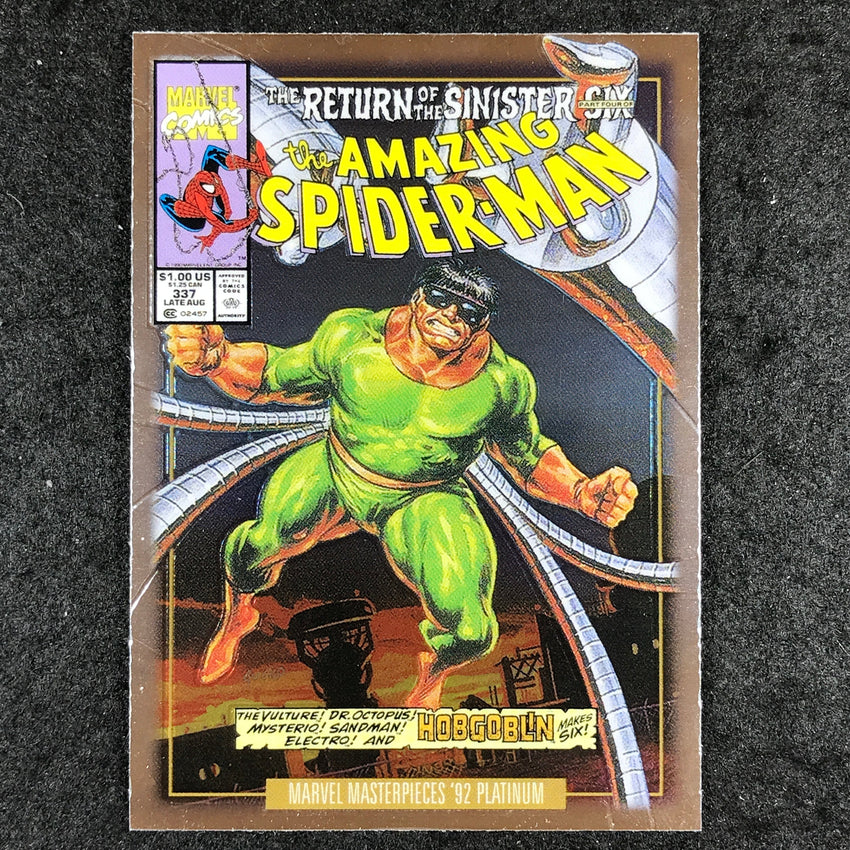 2024 Marvel Masterpieces '92 Platinum DOCTOR OCTOPUS Variant Cover Base #25
