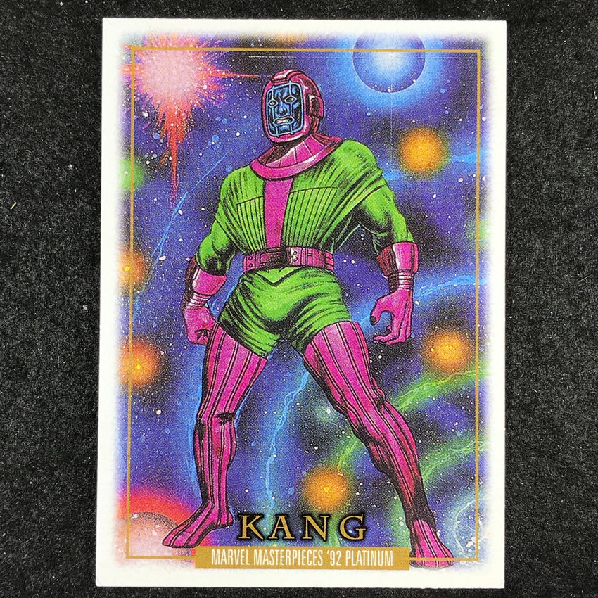 2024 Marvel Masterpieces '92 Platinum KANG Base Leather #44
