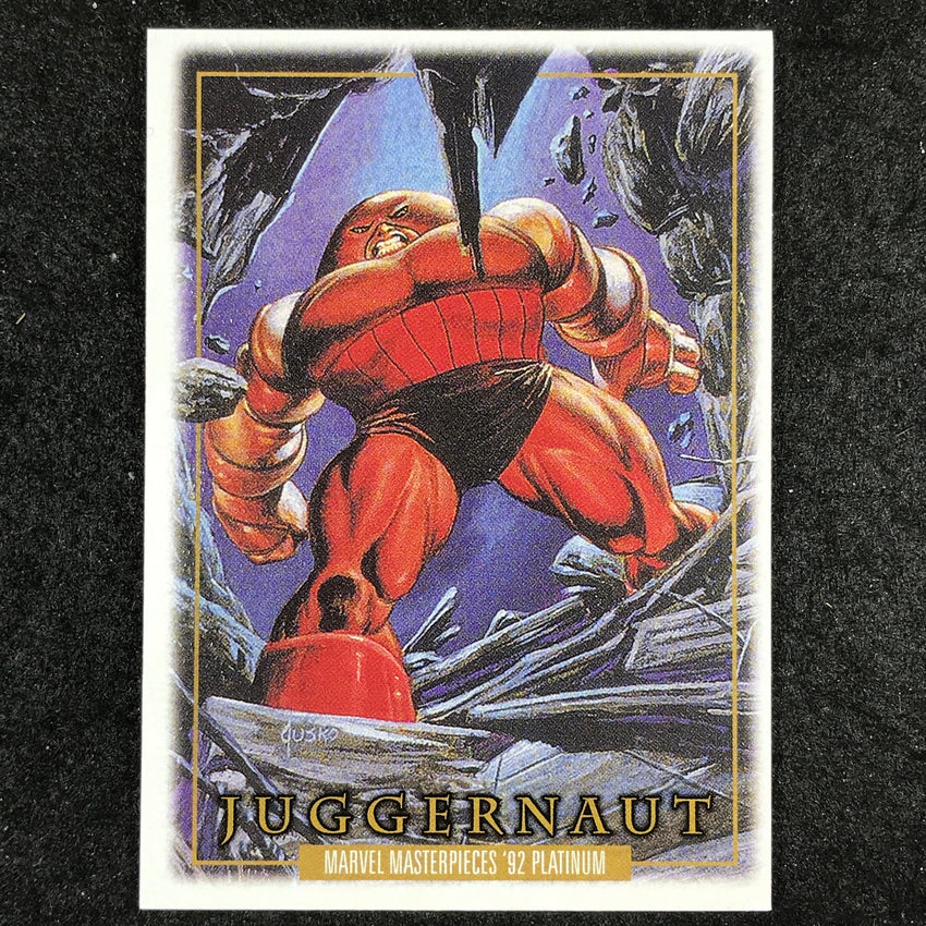 2024 Marvel Masterpieces '92 Platinum JUGGERNAUT Base Leather #45