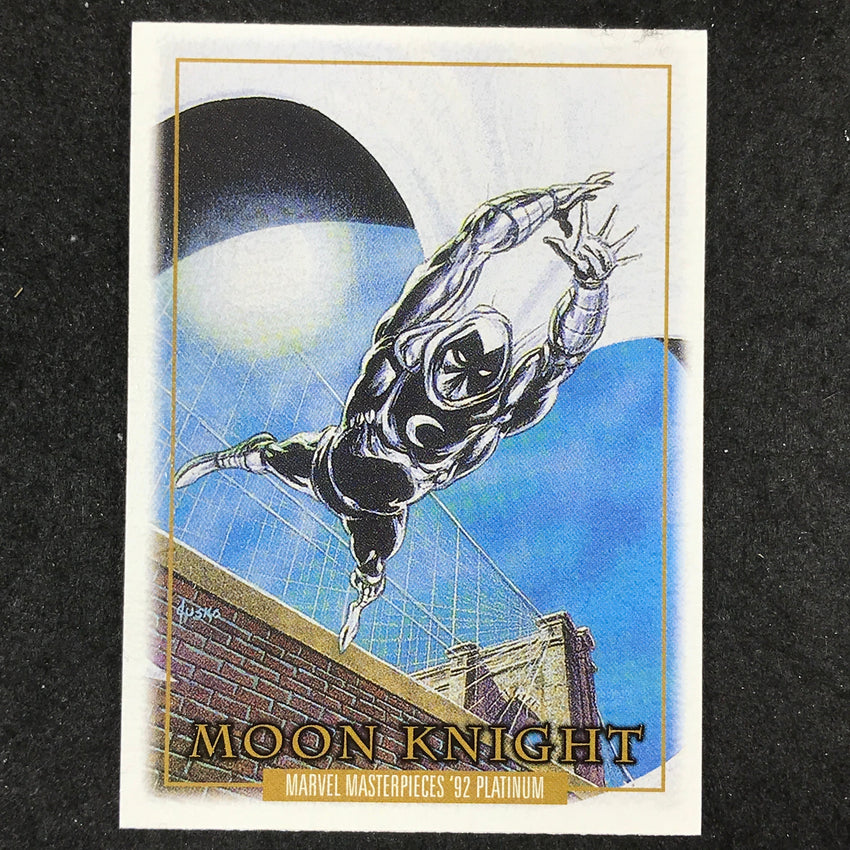 2024 Marvel Masterpieces '92 Platinum MOON KNIGHT Base Leather #51