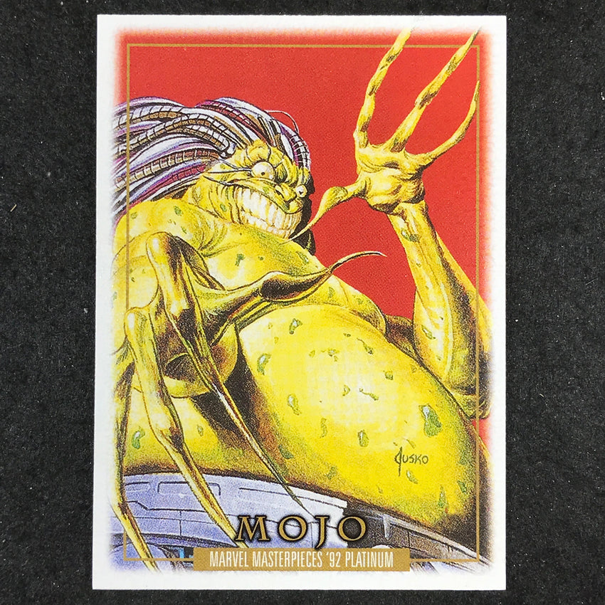2024 Marvel Masterpieces '92 Platinum MOJO Base Leather #53