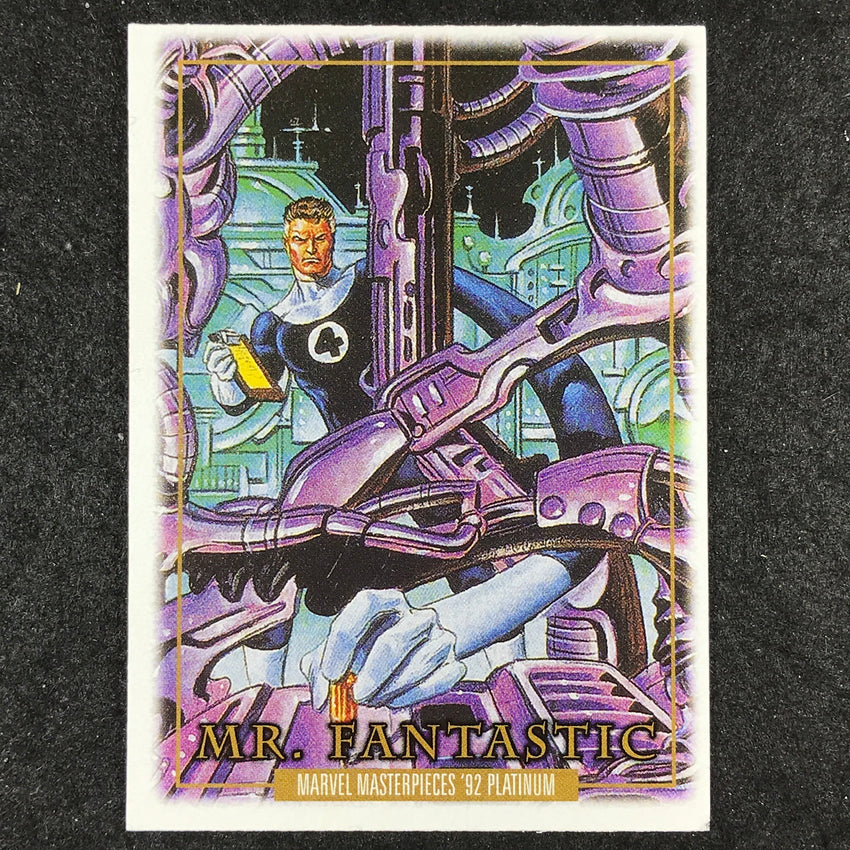 2024 Marvel Masterpieces '92 Platinum MR. FANTASTIC Base Leather #59