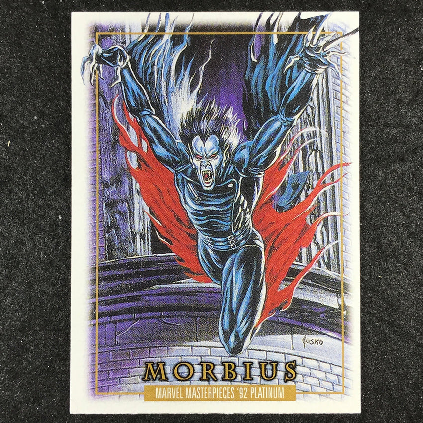 2024 Marvel Masterpieces '92 Platinum MORBIUS Base Leather #60
