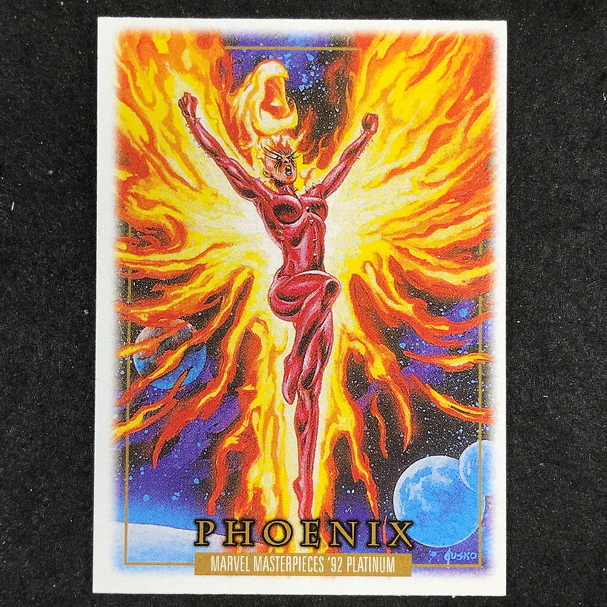 2024 Marvel Masterpieces '92 Platinum PHOENIX Base Leather #67