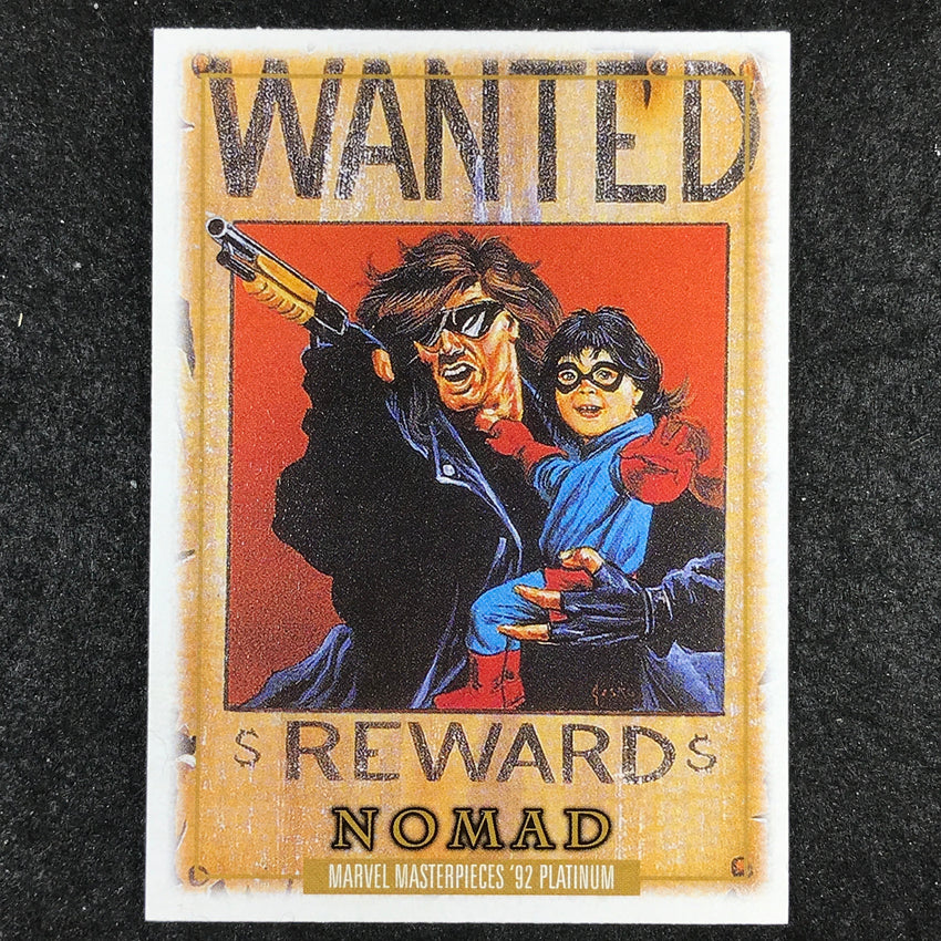 2024 Marvel Masterpieces '92 Platinum NOMAD Base Leather #70