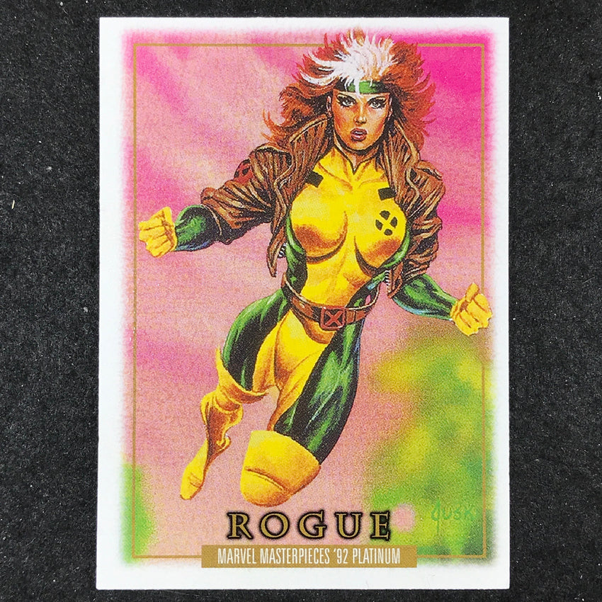 2024 Marvel Masterpieces '92 Platinum ROGUE Base Leather #79