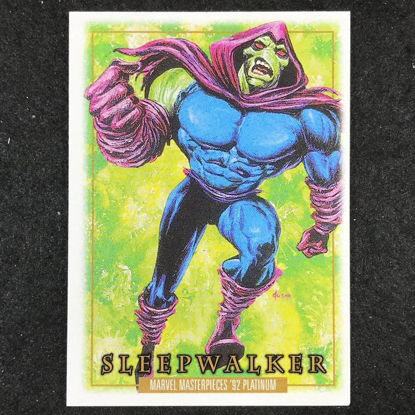 2024 Marvel Masterpieces '92 Platinum SLEEPWALKER Base Leather #89