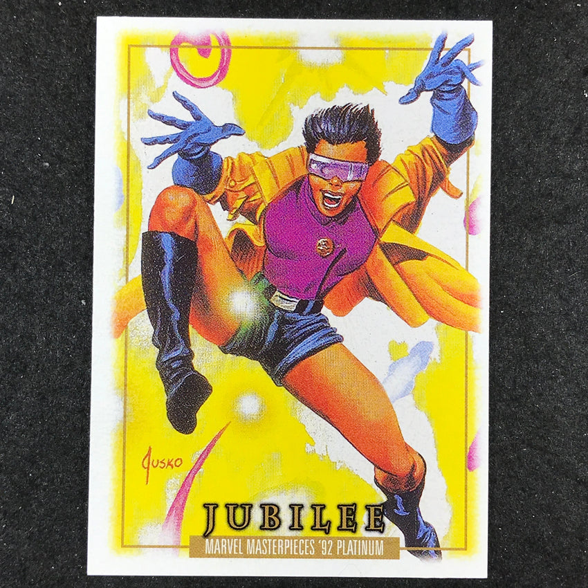 2024 Marvel Masterpieces '92 Platinum JUBILEE Base Leather #100