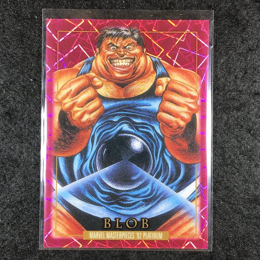 2024 Marvel Masterpieces '92 Platinum BLOB Base Pink Laser 324/992 #1