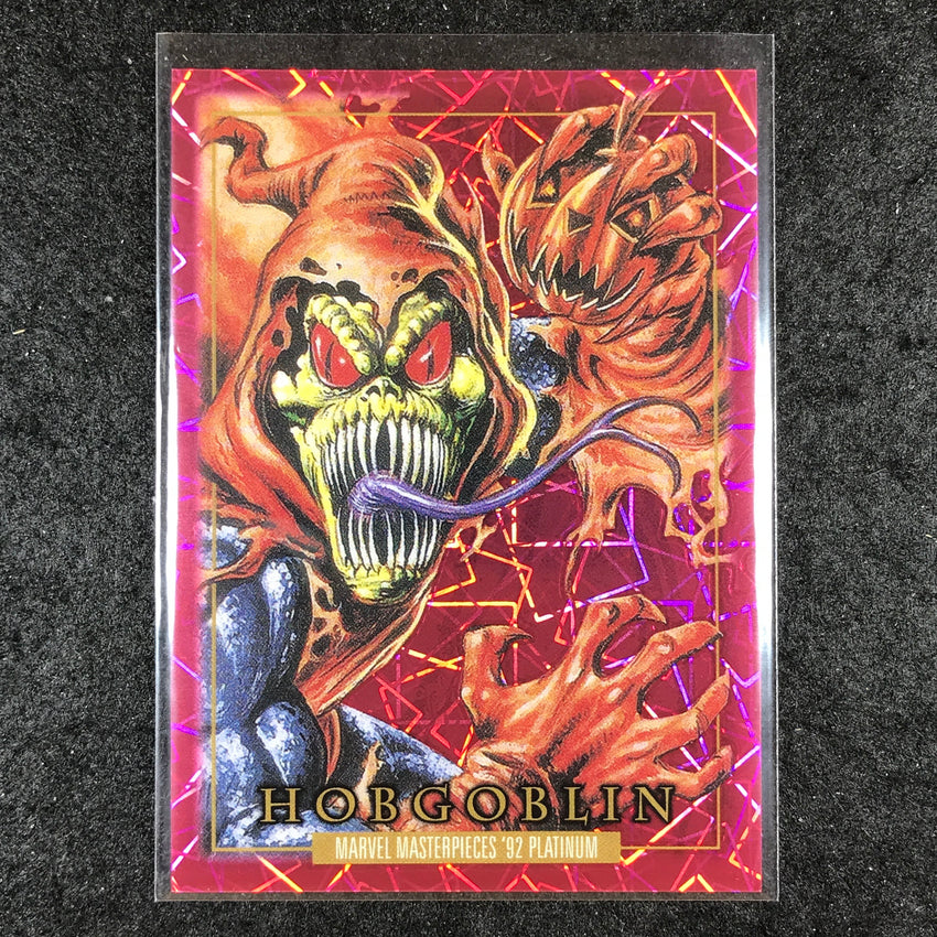 2024 Marvel Masterpieces '92 Platinum HOBGOBLIN Base Pink Laser 312/992 #33