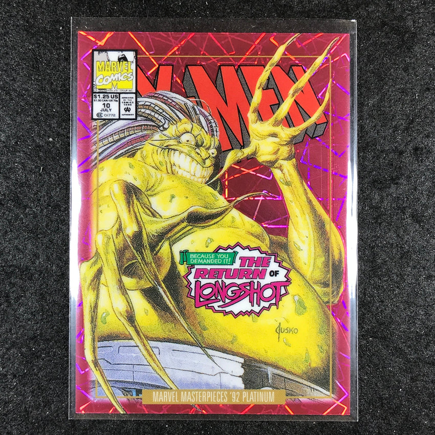 2024 Marvel Masterpieces '92 Platinum MOJO Variant Cover Pink Laser 357/692 #53
