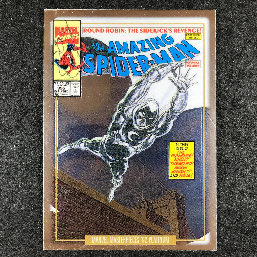 2024 Marvel Masterpieces '92 Platinum MOON KNIGHT Variant Cover Base #51