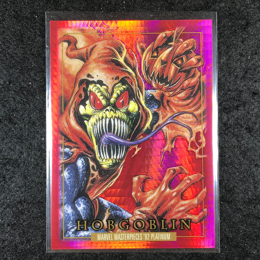 2024 Marvel Masterpieces '92 Platinum HOBGOBLIN Base Red Prism 471/492 #33