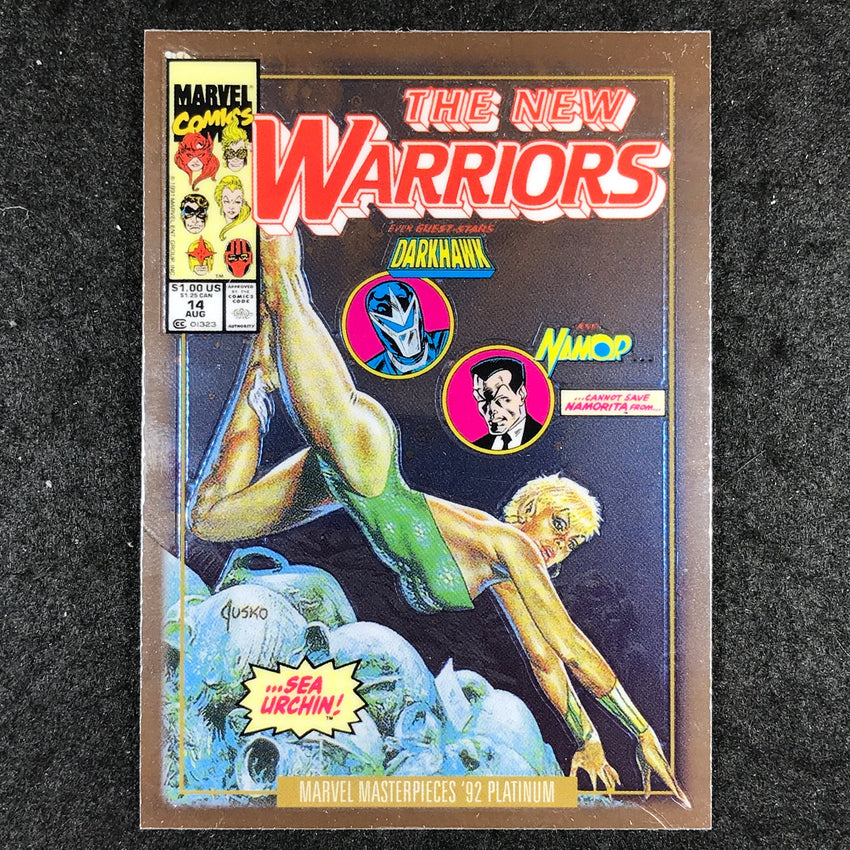 2024 Marvel Masterpieces '92 Platinum NAMORITA Variant Cover Base #56