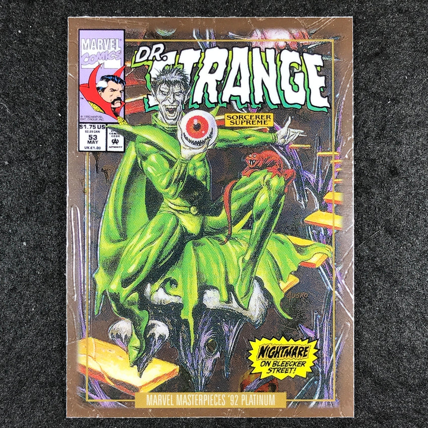 2024 Marvel Masterpieces '92 Platinum NIGHTMARE Variant Cover Base #61