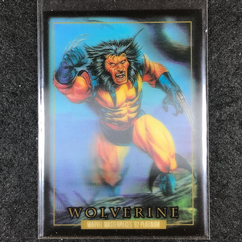 2024 Marvel Masterpieces '92 Platinum WOLVERINE Base Lenticular #94