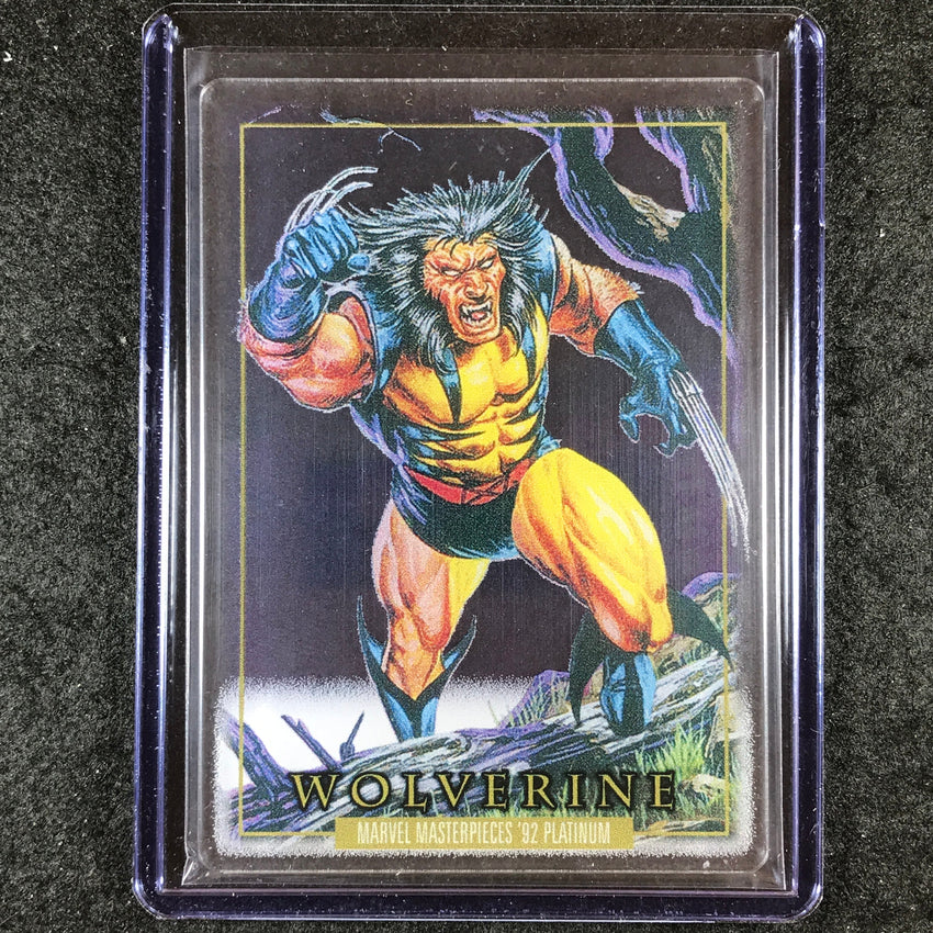 2024 Marvel Masterpieces '92 Platinum WOLVERINE Base Plexi #94