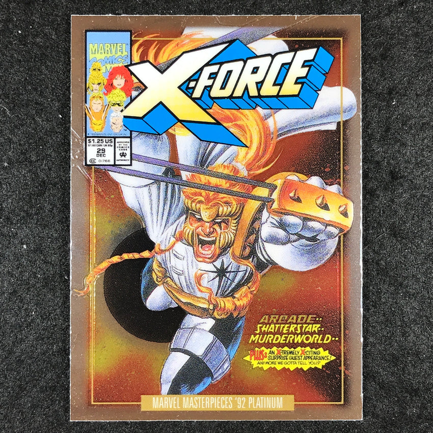 2024 Marvel Masterpieces '92 Platinum SHATTERSTAR Variant Cover Base #74