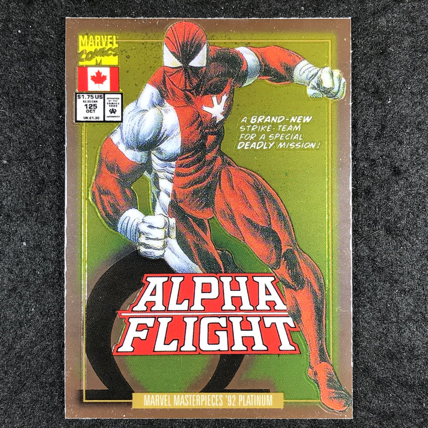 2024 Marvel Masterpieces '92 Platinum WEAPON OMEGA Variant Cover Base #96