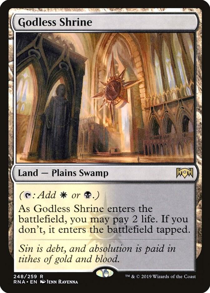 Godless Shrine - 248/259 - Rare Ravnica Allegiance