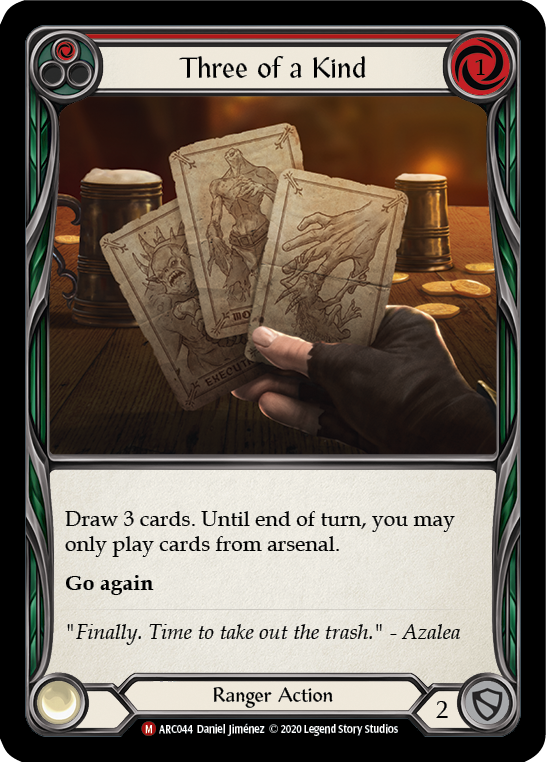 Three of a Kind - ARC044 - Majestic Arcane Rising Unlimited