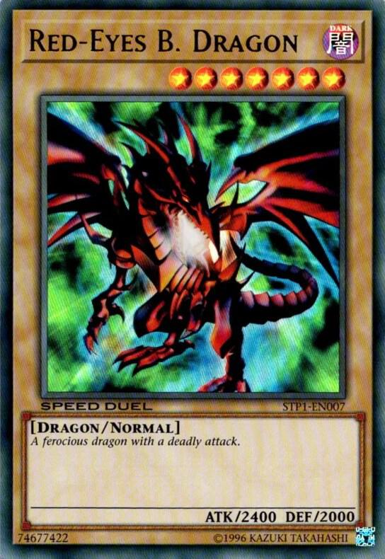 [ US PRINT ] Red-Eyes B. Dragon - STP1-EN007 - Ultra Rare