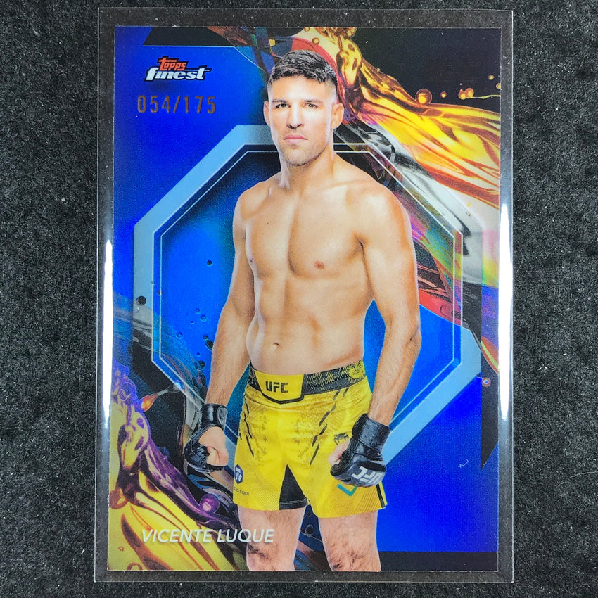 2024 Topps Finest UFC VICENTE LUQUE Uncommon Blue /175 #133
