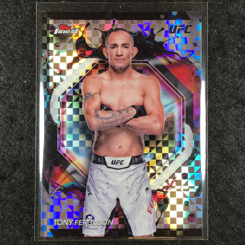 2024 Topps Finest UFC TONY FERGUSON Rare Checkerboard #216