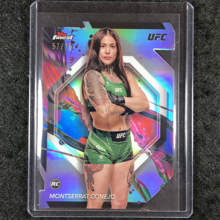 2024 Topps Finest UFC MONTSERRAT CONEJO Rookie Common Die-Cut 57/75 #14