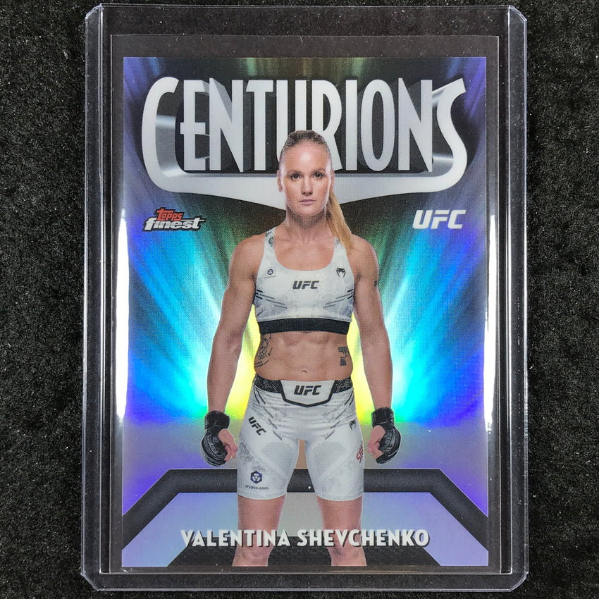 2024 Topps Finest UFC VALENTINA SHEVCHENKO Centurions SSP #2