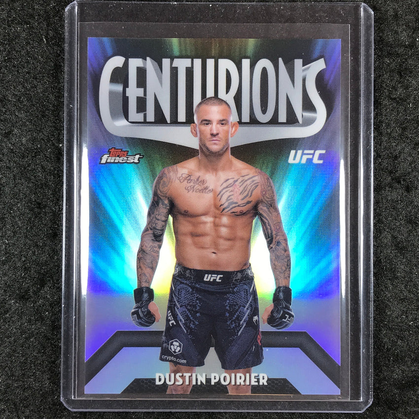 2024 Topps Finest UFC DUSTIN POIRIER Centurions SSP #17