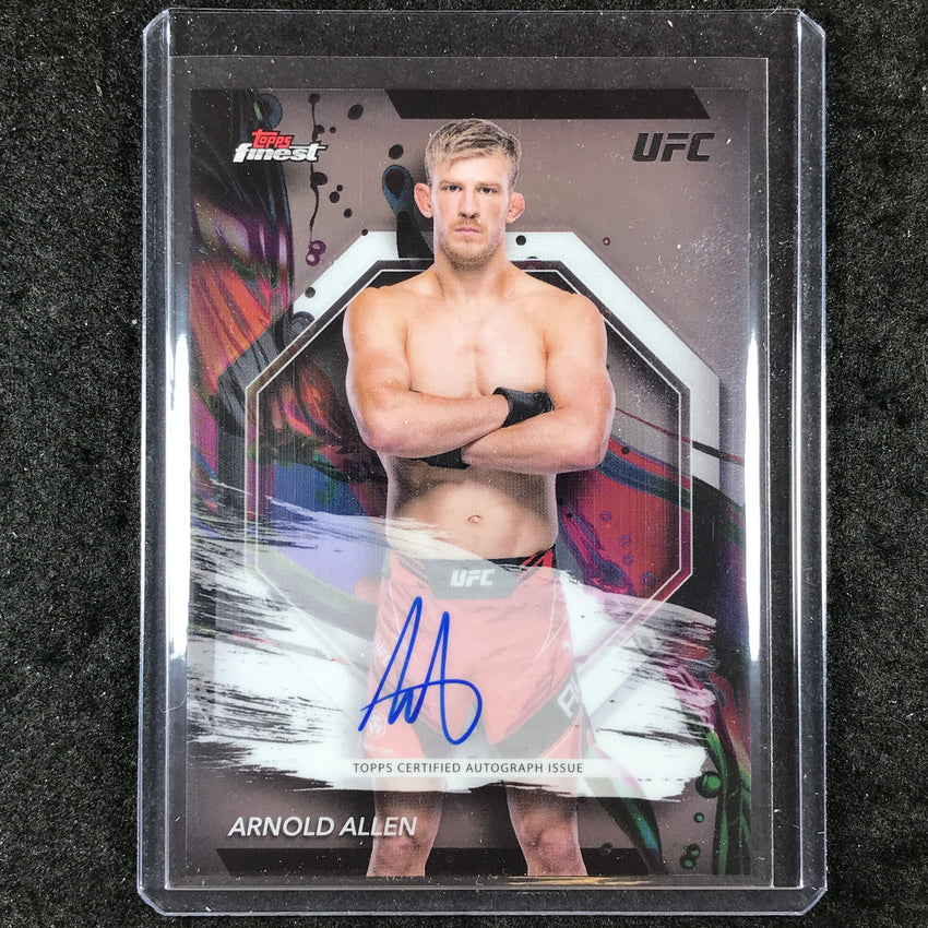 2024 Topps Finest UFC ARNOLD ALLEN Finest Autograph Base #ADA
