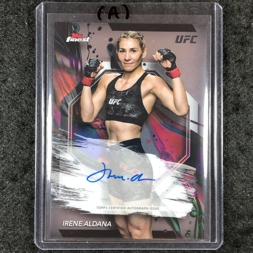 2024 Topps Finest UFC IRENE ALDANA Finest Autograph Base #IAA (A)