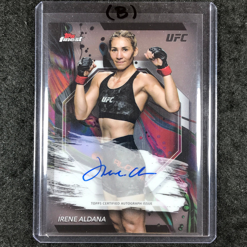 2024 Topps Finest UFC IRENE ALDANA Finest Autograph Base #IAA (B)