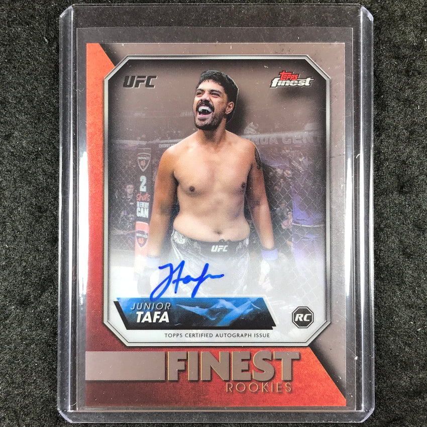 2024 Topps Finest UFC JUNIOR TAFA Rookie Finest Autograph Base #JT
