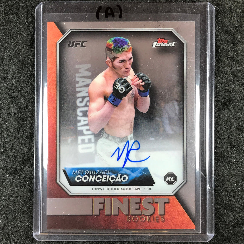 2024 Topps Finest UFC MELQUIZAEL CONCEIÇÃO Rookie Finest Autograph Base #MC (A)