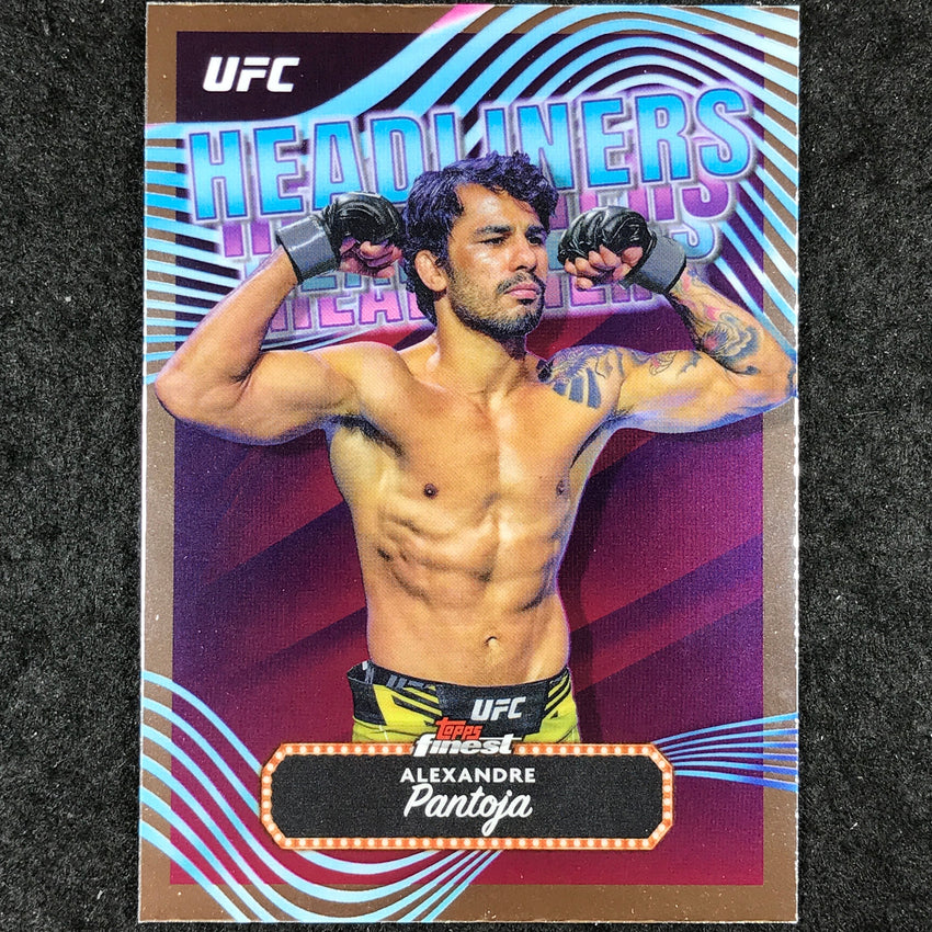 2024 Topps Finest UFC ALEXANDRE PANTOJA Headliners Base #15