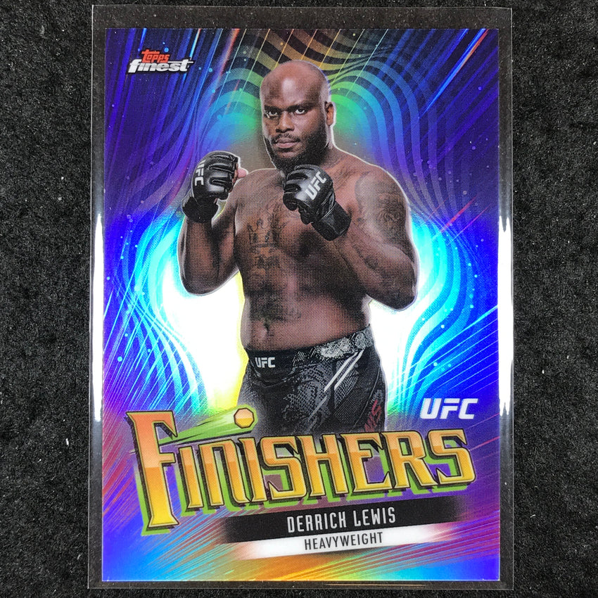 2024 Topps Finest UFC DERRICK LEWIS Finishers Refractor #7