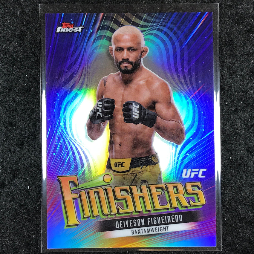 2024 Topps Finest UFC DEIVESON FIGUEIREDO Finishers Refractor #8