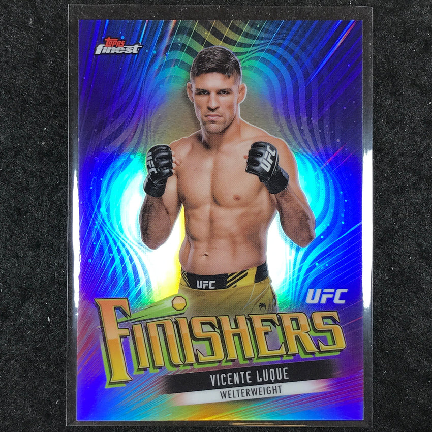 2024 Topps Finest UFC VICENTE LUQUE Finishers Refractor #10