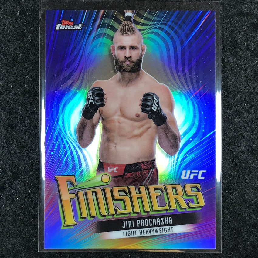 2024 Topps Finest UFC JIRI PROCHAZKA Finishers Refractor #15