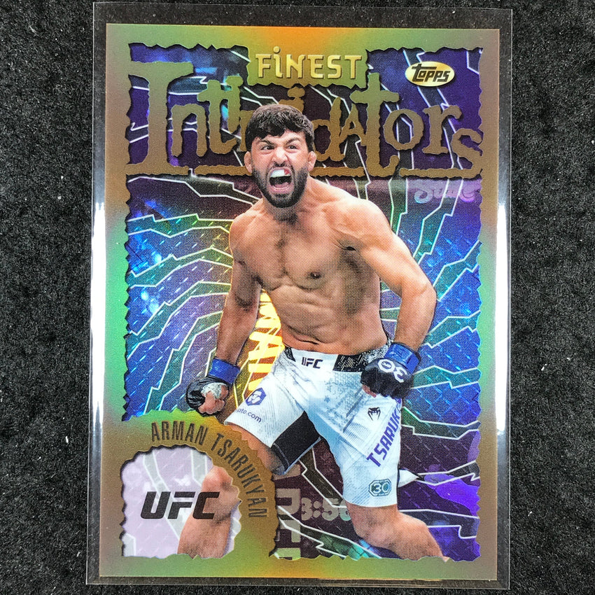 2024 Topps Finest UFC ARMAN TSARUKYAN Intimidators Refractor #13
