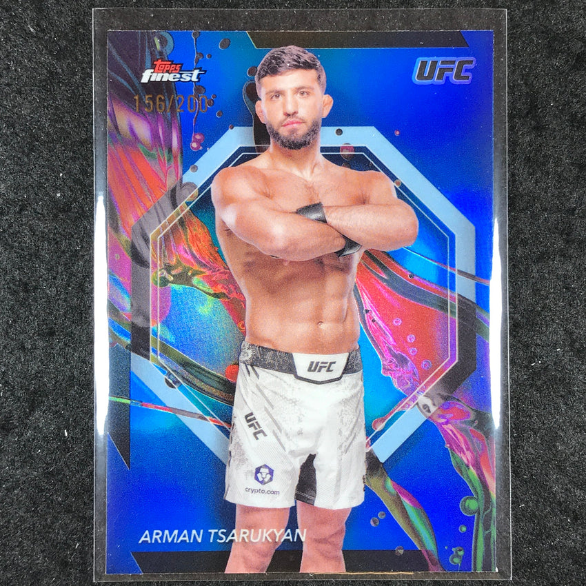 2024 Topps Finest UFC ARMAN TSARUKYAN Common Blue /200 #92